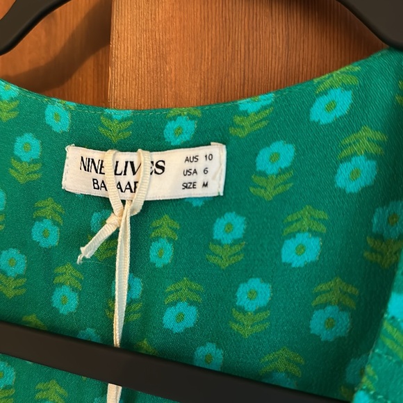 Nine Lives Bazaar Slow Dance Maxi Emerald AUS 10 US 6 Size M - Picture 6 of 11